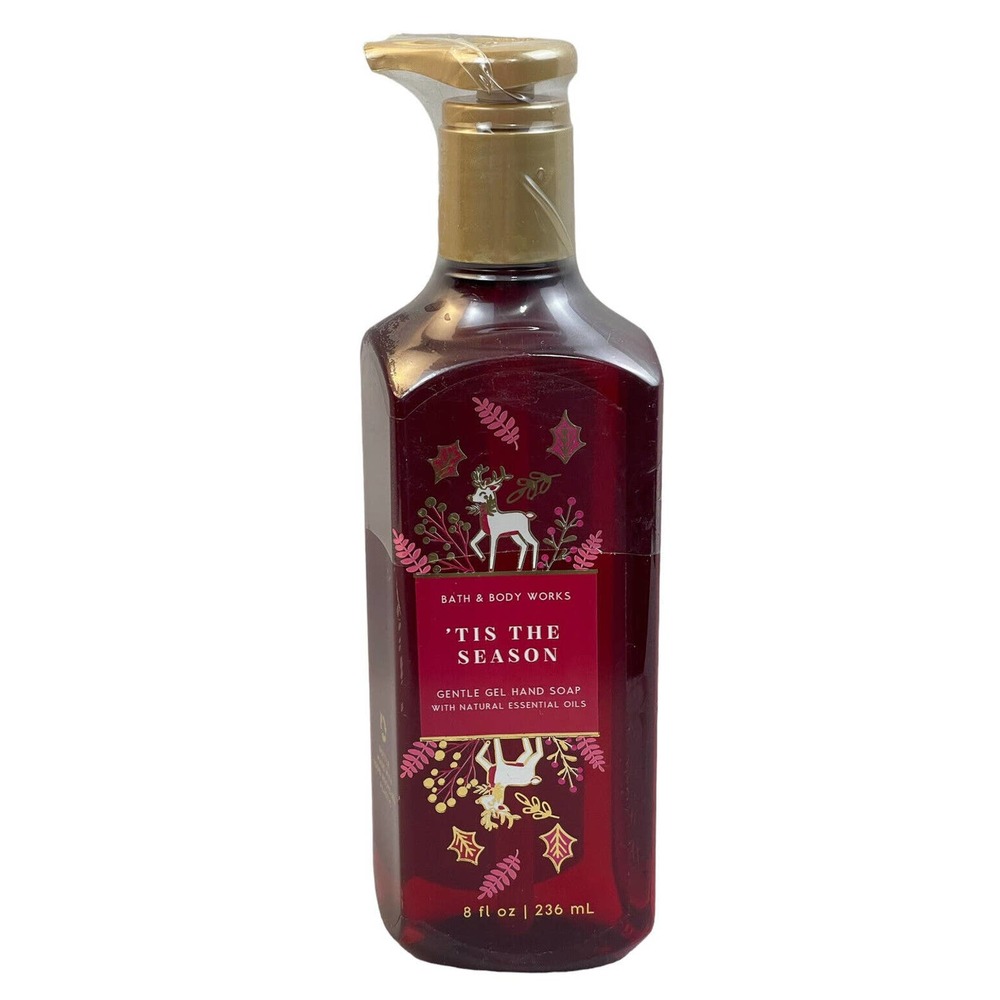 Bath and Body Works Gentle Gel Hand Soap Tis the Season New with Tags Holiday
